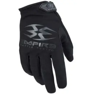 Empire Battle Tested Sniper Gloves - back view of black fabric glove