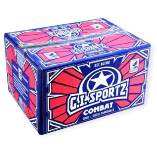 GI Combat Series Paintballs - pink and blue G.I. Sportz Combat paintball box