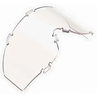 JT Spectra Single Lens - clear curved single goggle lens