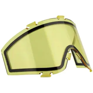 JT Spectra Thermal Yellow Lens - yellow thermal goggle lens with black seal