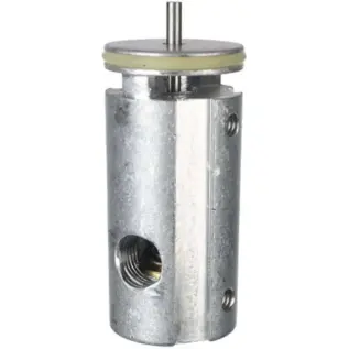 Tippmann 98 Valve Complete - black and silver valve assembly with brass collar