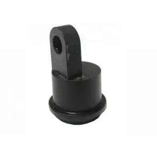 Tippmann A5 Tombstone - black cylindrical tombstone with drilled tab