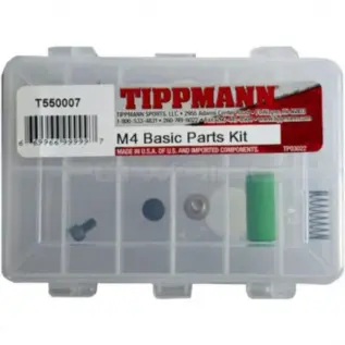 Tippmann M4 Carbine Basic Parts Kit - M4 Basic Parts Kit in clear compartment box