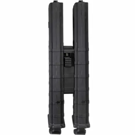 Tippmann TMC .50 Cal Magazine W/ Coupler - x2Pack, Black - two black magazines joined with coupler Tippmann TMC .50 Cal Magazine W/ Coupler - x2Pack, Black - two black magazines joined with coupler