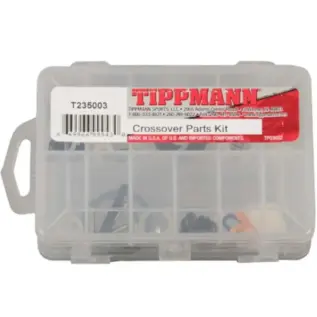 Tippmann Crossover Universal Parts Kit - clear compartment box labelled Crossover Parts Kit