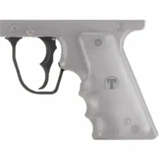 Tippmann Double Trigger Kit - black double trigger highlighted on faded grip illustration