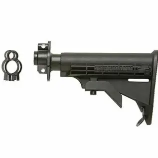 Tippmann X7 Phenom Stock - black adjustable stock with mounting pieces