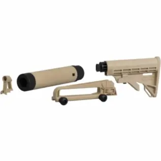 Tippmann Cronus Mod Kit - tan mod kit parts including stock shroud and carry handle