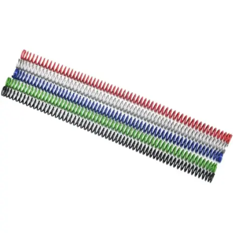 Tippmann Custom Replacement Springs 4 Pack - assorted red white blue green and black coil springs Tippmann Custom Replacement Springs 4 Pack - assorted red white blue green and black coil springs